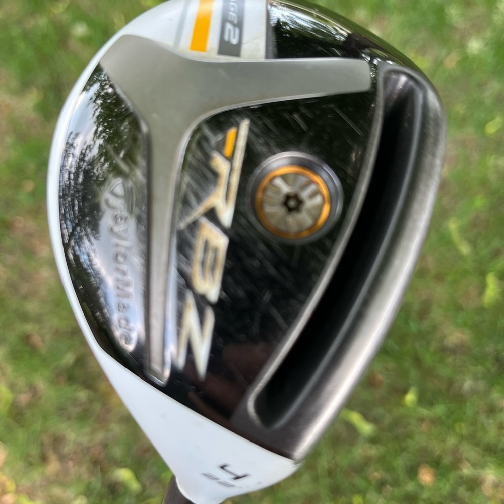 TaylorMade RBZ Stage 2 4 Hybrid Rescue 22 Deg Graphite Regular RH Needs New Grip